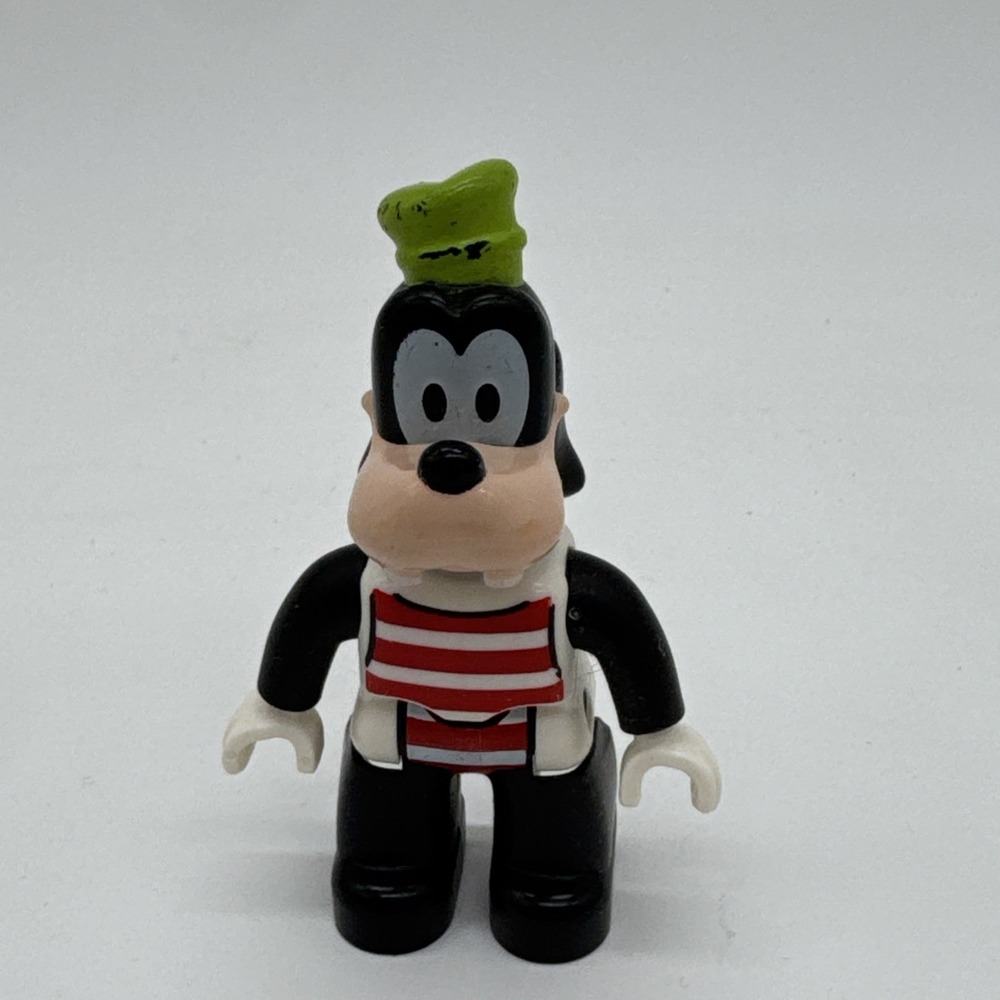 LEGO Goofy with Red and White Striped Top Duplo Figure 204J6